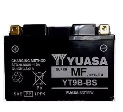Bateria Yuasa Yt9B-Bs XT660R YZF-R6 MT03