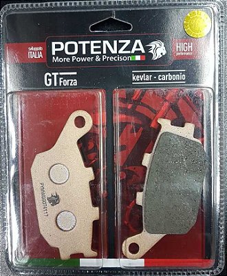 Pastilha de Freio Potenza PTZ174 GT Kevlar Carbono GG
