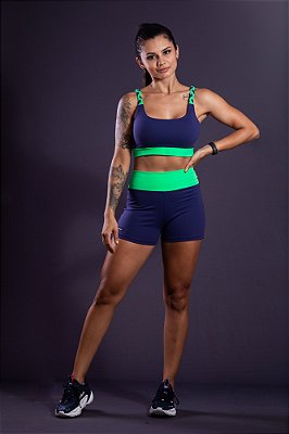 Short Ariana Marinho com verde sem transparência - PORLE