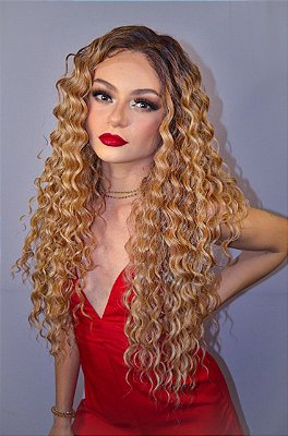 Lace Front HD Asmara - Cor Loira