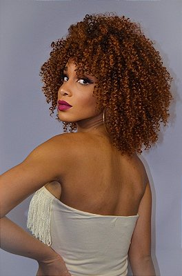 Wig Flaviana - Morena Iluminada