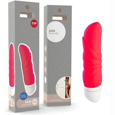 Mini Vibrador Estimulador de Clítoris em Silicone Jam Cor: Pink - Fun Factory