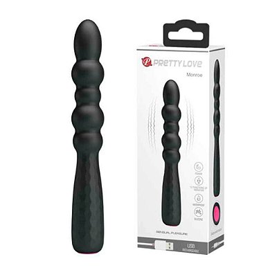 Vibrador De Ponto G Bastão Flexível - PRETTY LOVE MONROE