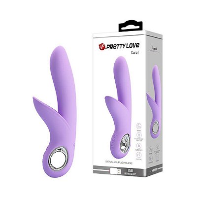 Vibrador Ponto G E Estimulador De Clitóris- Pretty Love Carol