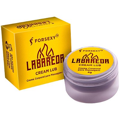 FOR SEXY LABAREDA - Pomada Cream Lub Excitante Com Efeito Hot 4g