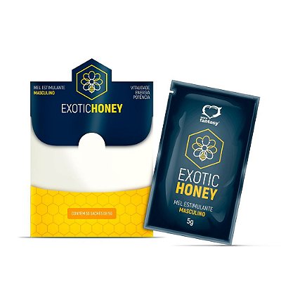 Mel Estimulante Masculino 5g | Sache - Exotic Honey Sexy Fantasy