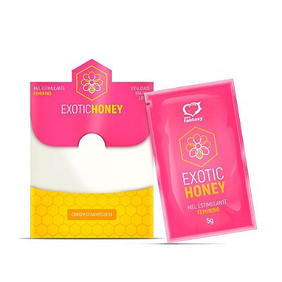 Exotic Honey Sexy Fantasy - Mel Estimulante Feminino 5g | SACHÊ