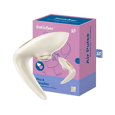 Vibrador Casal Sucção - Satisfyer Pro 4 | Estimulador