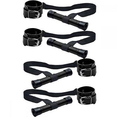 Kit Bondage 4 Amarras para Prender Porta BDSM - Dominatrixxx