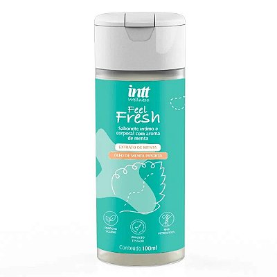 Feel Fresh Sabonete Líquido Íntimo Menta 100 Ml - Intt Wellness