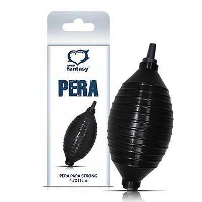 SEXY FANTASY - Pêra para Bomba Peniana | COR: PRETO