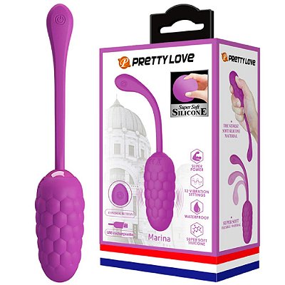 Cápsula Vibratória em Silicone Soft Touch - Pretty Love Marina