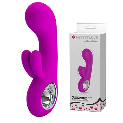 Vibrador Estimulador de Ponto G e Clitóris - Pretty Love Valentine