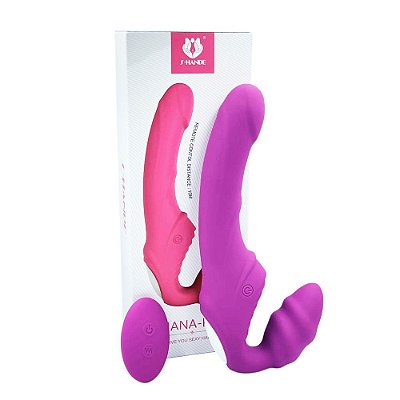 Vibrador Strap On com 9 Modos de Vibração e Controle sem Fio - S-HANDE NANA-RCT