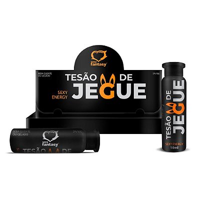 Tesão de Jegue - Estimulante Energético Afrodisíaco que Aumenta a Líbido Sexual do Homem 10 ML