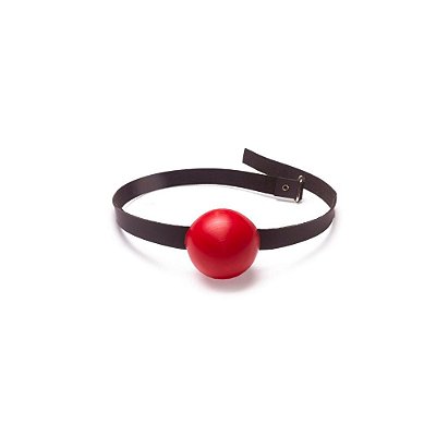 SEXY FANTASY LINHA SADO  - Mordaça em Forma de Bola Vermelha