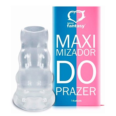 Capa Peniana Vazada em Silicone - SEXY FANTASY MAXIMIZADOR DO PRAZER