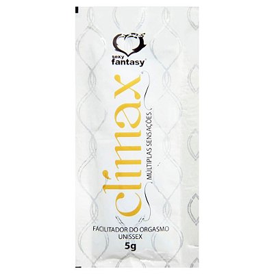 SEXY FANTASY CLIMAX SACHE - Gel Excitante Facilitador de Orgasmos e Possui um Mix de Sensaçoes 5 GRAMAS