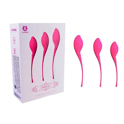 Kit De Pesos Para Pompoarismo Com 3 Pesos - S-HANDE LAMBOLL