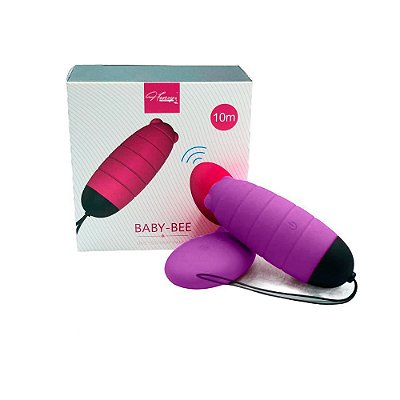 Bullet Cápsula Vibratória Com Controle Remoto - S-HANDE BABY BEE