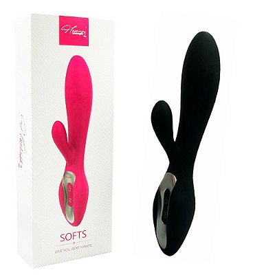 Vibrador De Ponto G E Clitóris Recarregável -S-HANDE SOFTS.