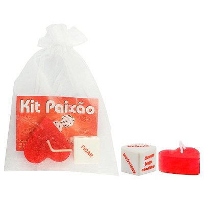 Kit Paixão Com Vela Flutuante | Diversão ao Cubo