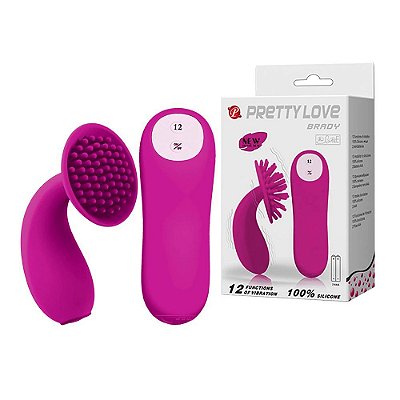 Vibrador Estimulador De Clitóris Em Soft Touch - PRETTY LOVE BRADY