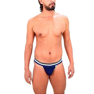 Cueca Jockstrap Tapa Sexo Abertura Traseira - SD Clothing