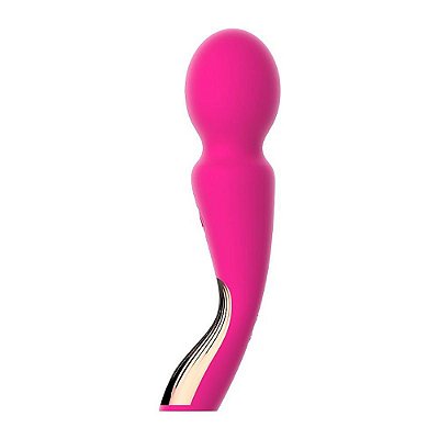 Massageador Varinha Recarregavel  AV Dibe Silicone 15,3 X 4,3 Cm  - Dibe