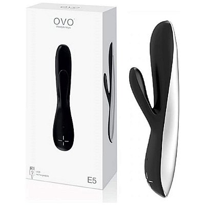 Vibrador Ponto G E Clitóris Com 7 Modos Vibrações - OVO LIFESTYLE E5