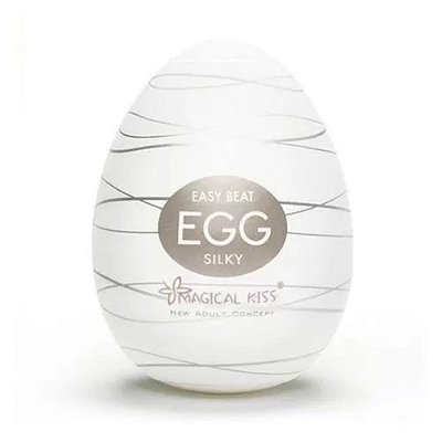 Masturbador Masculino em Formato de Ovo - Egg Silyk Easy One Cap - Magical Kiss