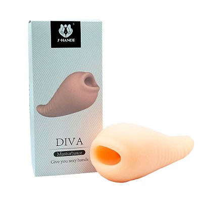 Masturbador Masculino com Formato de Peixe - DIVA S-HANDE