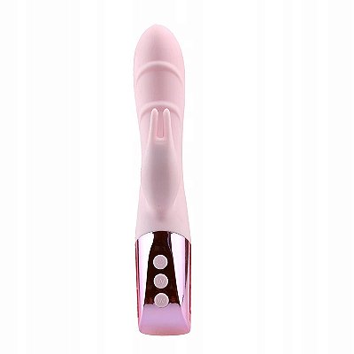 Vibrador Jack Recarregável 12 Vibrações - Estimulador Ponto G e Clitóris