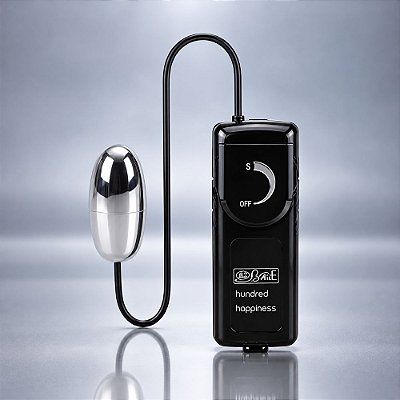 Cápsula Vibratória Vibra Egg Com Controle Por Fio Multivelocidade