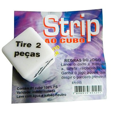 Dado Erótico Strip ao Cubo - DIVERSÃO AO CUBO