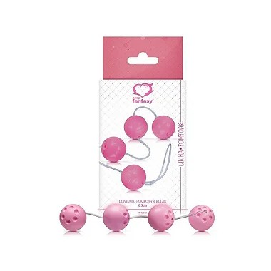 Bolas Pompoarismo 30g Rosa - LOVE BALLS
