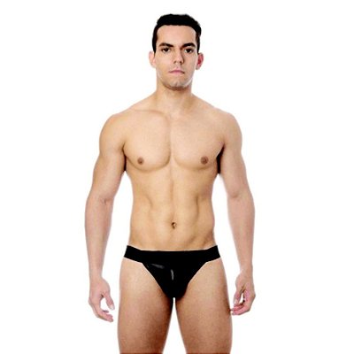 Cueca Jockstrap Tapa Sexo Em Cirre Elastico Cruzado - SD Clothing