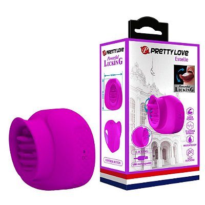 Mini Vibrador Simulador De Oral Estimulador de Clítoris - PRETTY LOVE ESTELLE