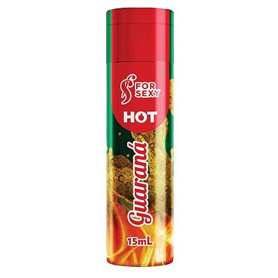 Gel Massagem Sensação Hot Guaraná 15ml - For Sexy