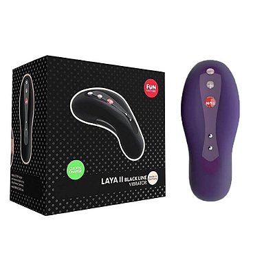 FUN FACTORY LAYA II VIBRATOR - Massageador Estimulador de Clitóris Recarregável com 4 Velocidades e 6 Modos de Vibração