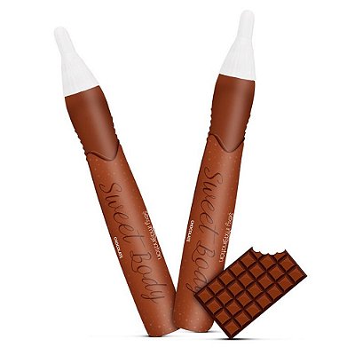 SWEET BODY - Caneta Comestível | SABOR: CHOCOLATE - Chocolate - Único REF:70010 COD: