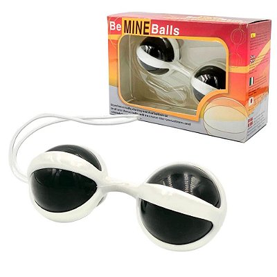 BE MINE BALLS - Conjunto De 2 Bolinhas Ben-Wa Em Silicone Com Peso De 30g