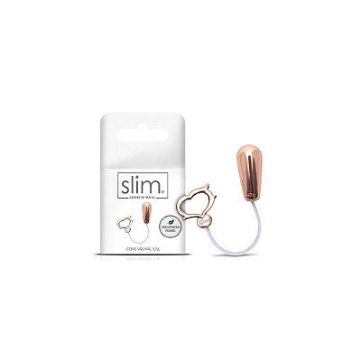 Cone Vaginal em Metal Ouro Rose 57g Linha Slim - Sexy Fantasy