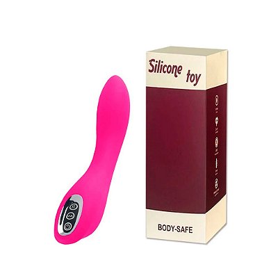 YOUVIBE BLA - Vibrador Estimulador De Ponto G Recarregável Em Silicone Com 7 Modos de Vibração E 20 X 4,2 Cm | Cor: Rosa