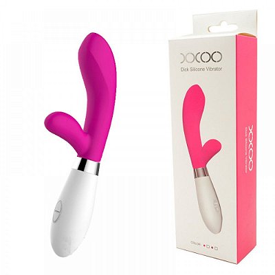 XXOO - Vibrador Flexível Estimulador de Ponto G e de Clitóris em Silicone com 10 Modos Vibrações | Cor: Roxo