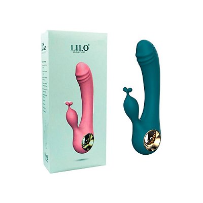 Vibrador Ponto G Estimulador De Clitóris Formato De Glande 10 Modos Vibração Verde - Lilo