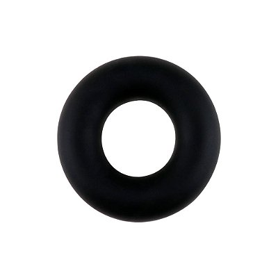 Anel Peniano Em Silicone Com Duas Unidades Em Tamanhos Diferentes | Cor: Preto