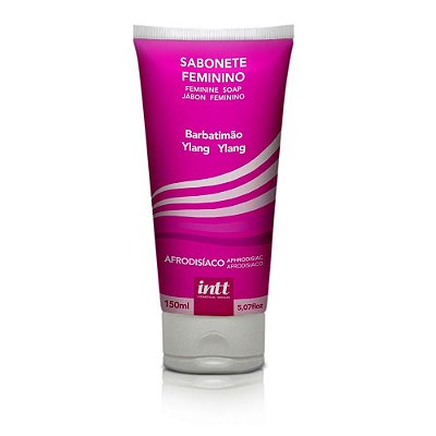 Sabonete liquido Intimo Feminino Afrodisíaco  Aroma Ylang Ylang 150 ml - Intt