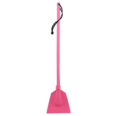 SEXY FANTASY - Chibata Tiazinha Em Couro Sintético Com Alça De Segurança - 40 CM | Cor: Rosa