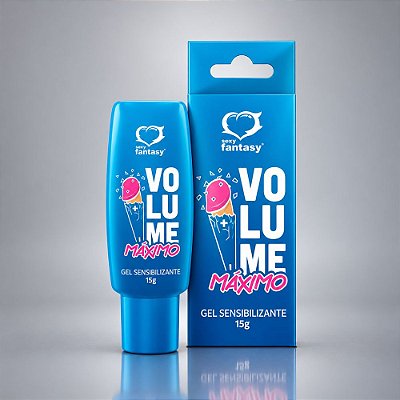 Gel Sensibilizante Excitante Masculino Volume Máximo 15G - Sexy Fantasy